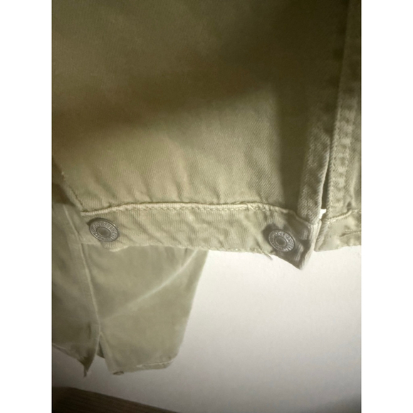 Women's Free People Green Wide Barrel Leg Cargo Pants Size 8 - Picture 5 of 8